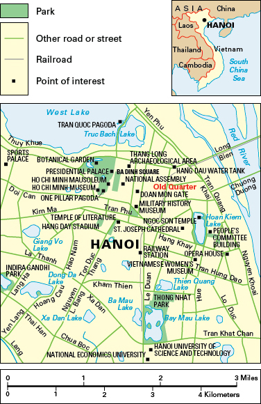 Hanoi, Vietnam: City and points of interest