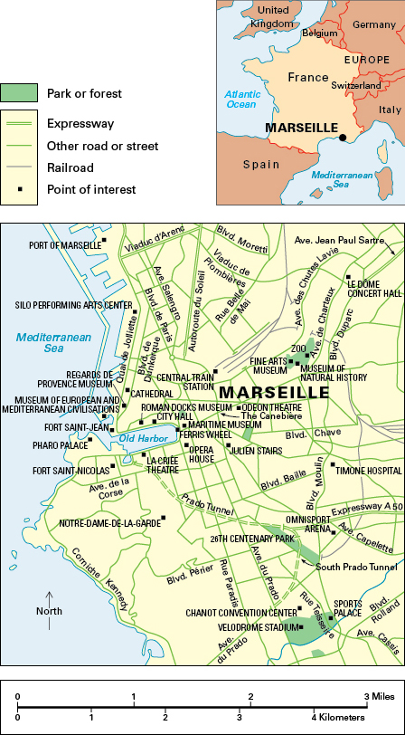 Marseille, France: City and points of interest