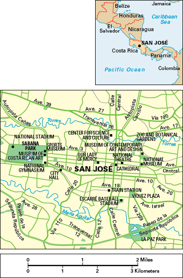 San José, Costa Rica: City and points of interest