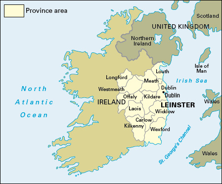 Leinster province, Ireland