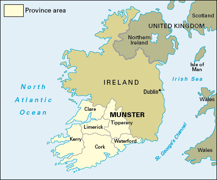 Munster province, Ireland