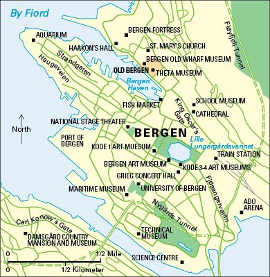 Bergen, Norway: City and points of interest