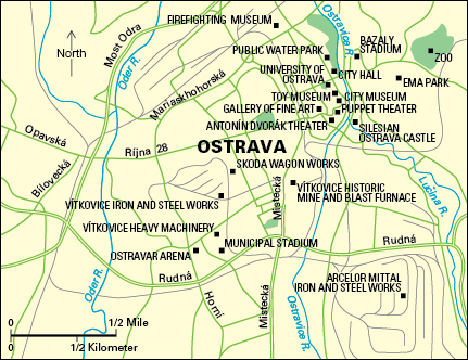 Ostrava, Czech Republic: City and points of interest