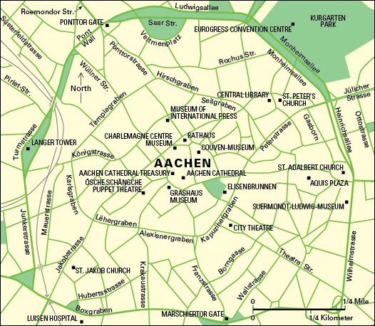 Aachen, Germany: City and points of interest