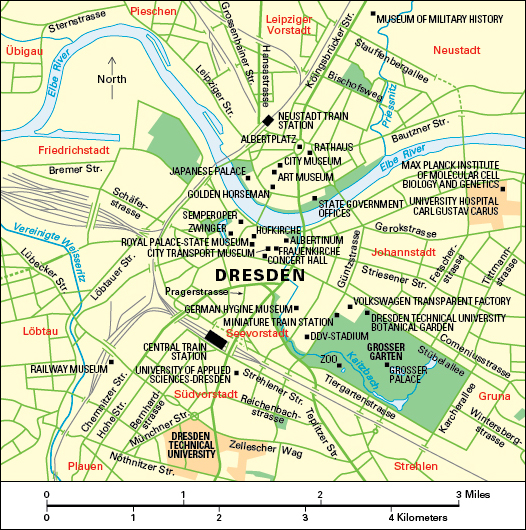 Dresden, Germany: City and points of interest