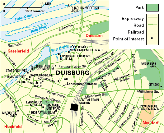 Duisburg, Germany: City and points of interest