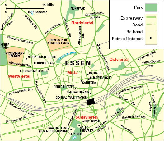 Essen, Germany: City and points of interest