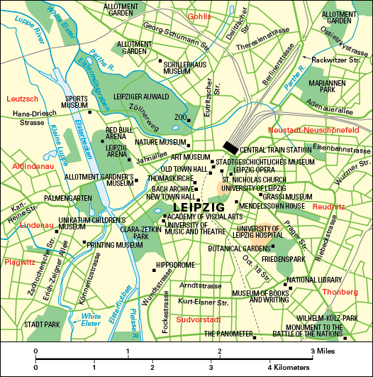 Leipzig, Germany: City and points of interest