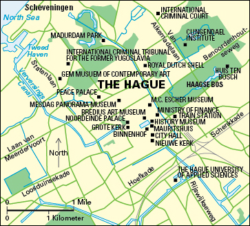 The Hague, the Netherlands: City and points of interest