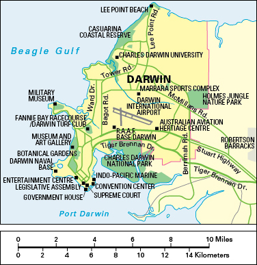 Darwin, Australia: City and points of interest