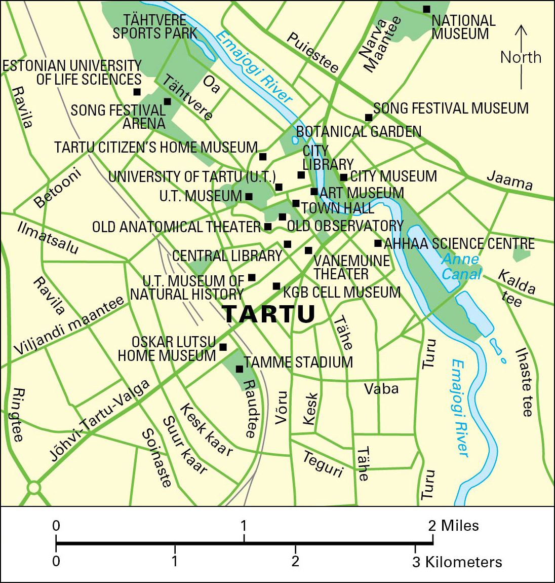 Tartu, Estonia: City and points of interest