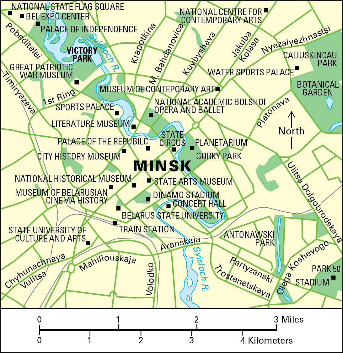 Minsk, Belarus: City and points of interest