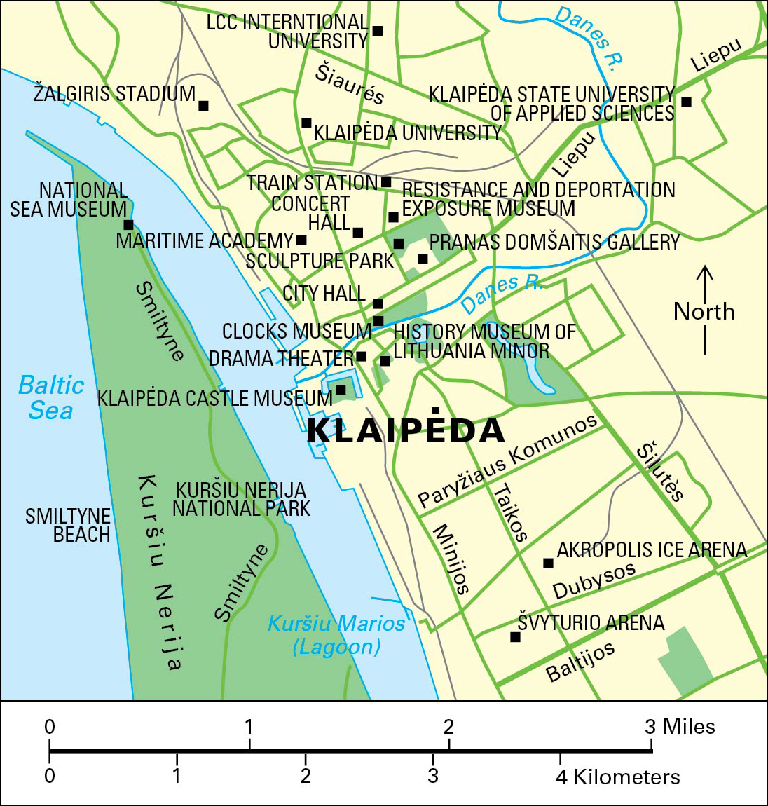 Klaipėda, Lithuania: City and points of interest