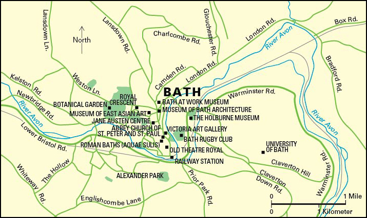 Bath, England: City and points of interest