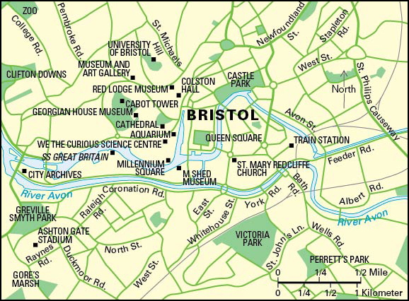 Bristol, England: City and points of interest