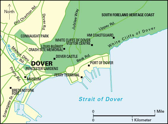 Dover, England: City and points of interest