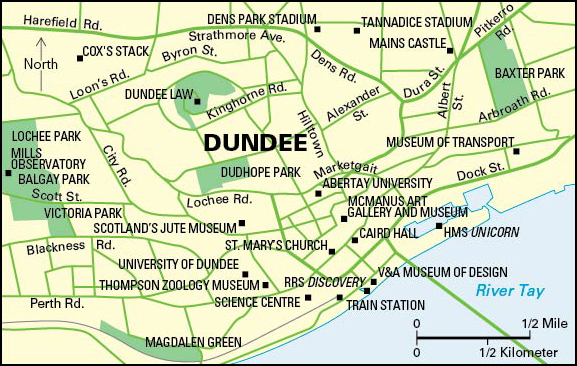 Dundee, Scotland: City and points of interest