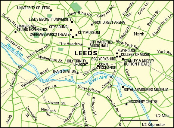 Leeds, England: City and points of interest