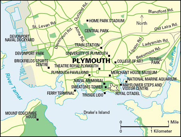 Plymouth, England: City and points of interest