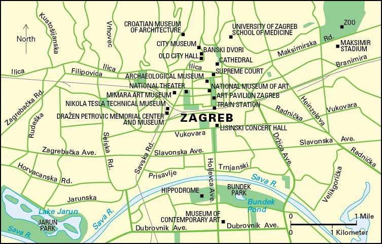 Zagreb is the capital and largest city of Croatia.