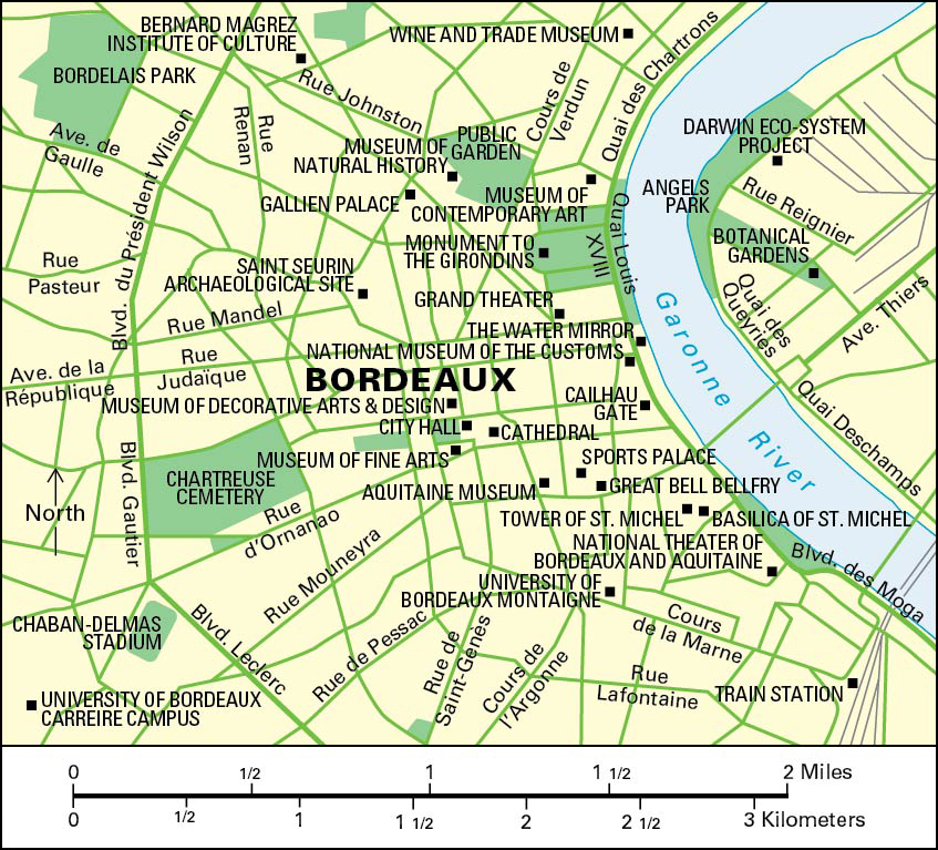 Bordeaux is a city in southwestern France.