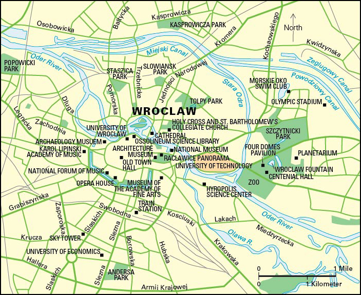 Wrocław, Poland: City and points of interest