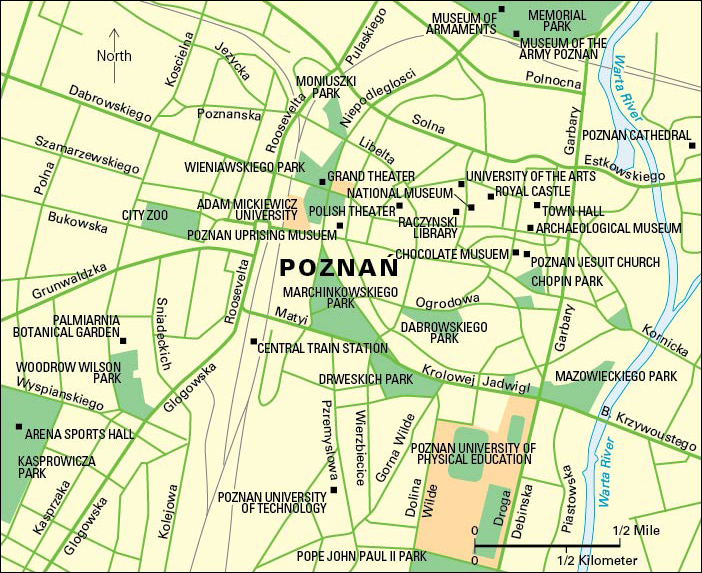 Poznan, Poland: City and points of interest