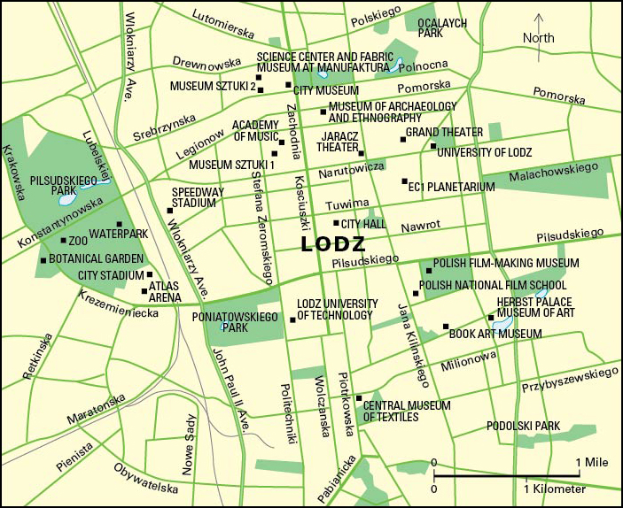 Lodz, Poland: City and points of interest