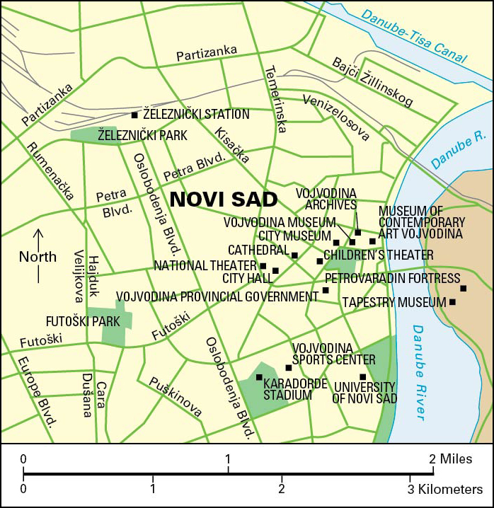 Novi Sad, Serbia: City and points of interest