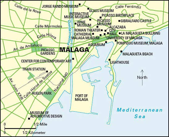 Málaga, Spain: City and points of interest