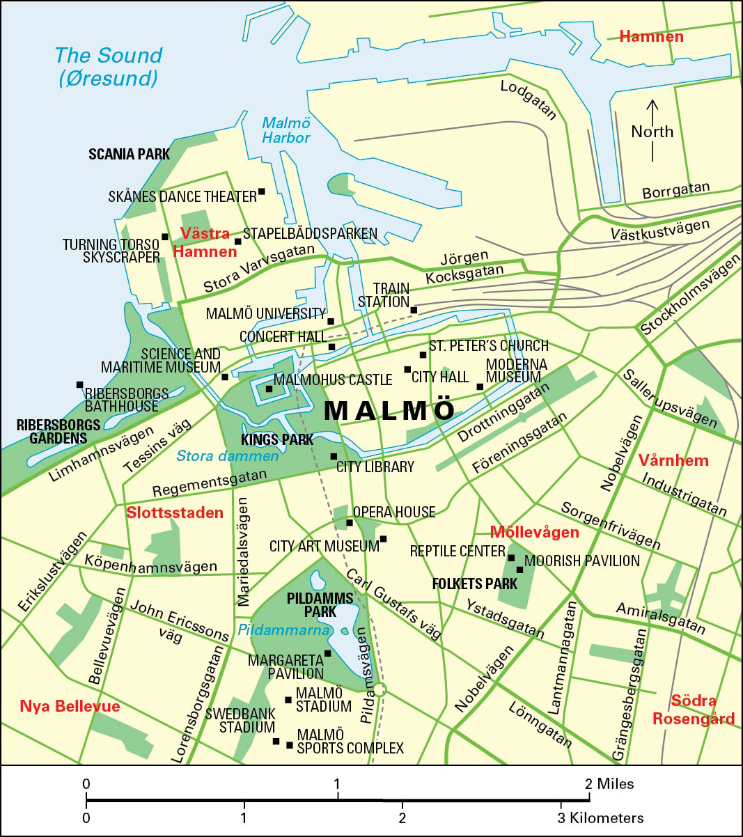 Malmö is one of the largest cities in Sweden.