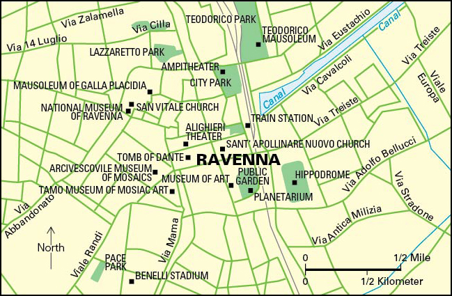 Ravenna, Italy: City and points of interest