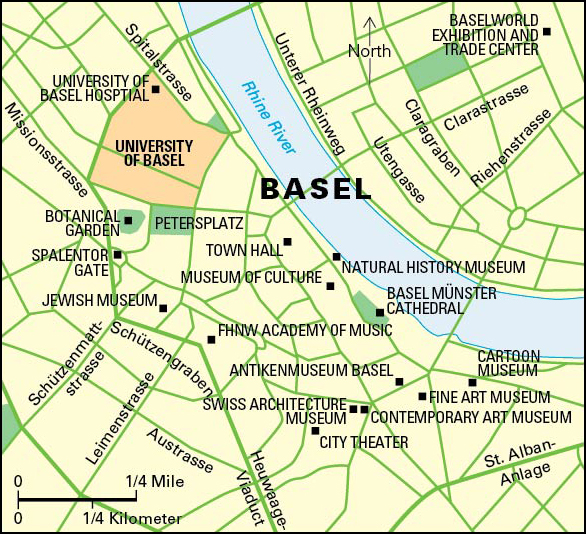 Basel, Switzerland: City and points of interest