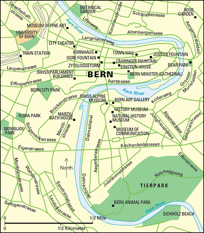 Bern, Switzerland: City and points of interest