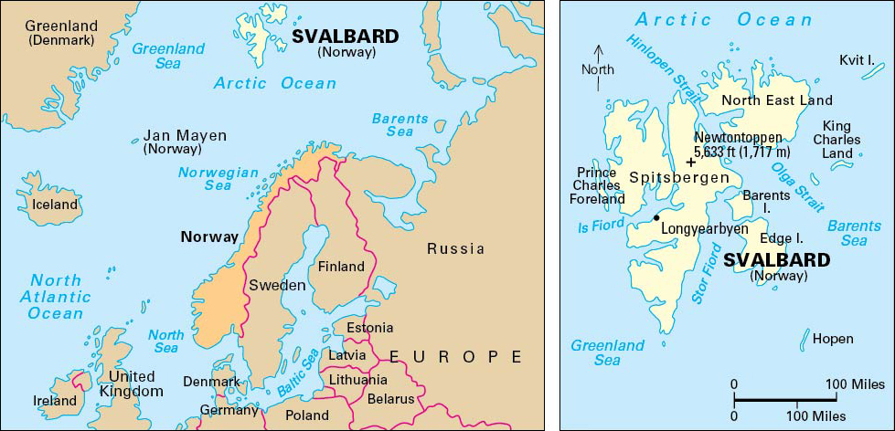 Svalbard islands 