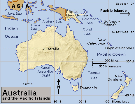 Australia and the Pacific Islands