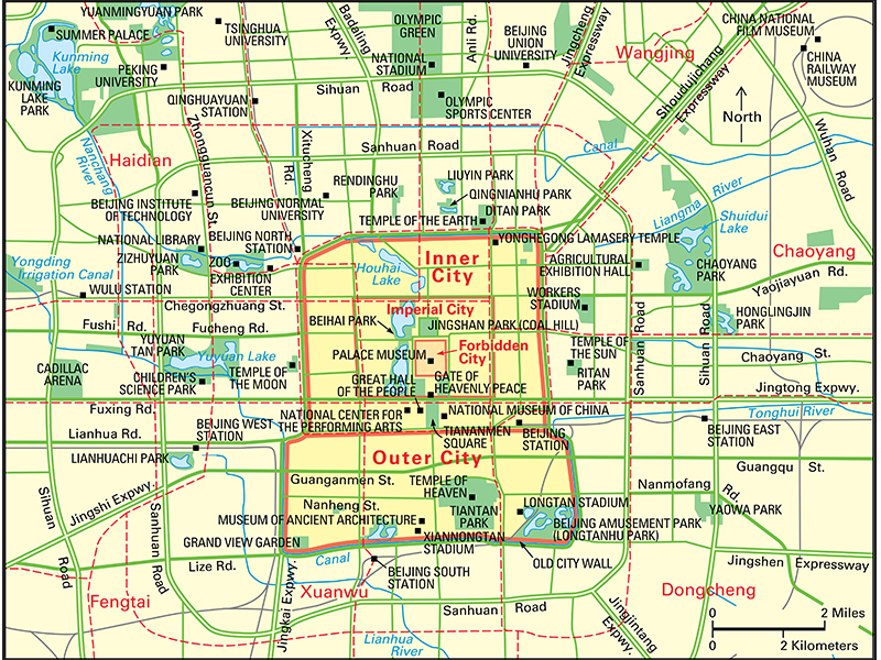 Beijing: City and points of interest