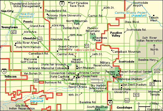 Phoenix: City and points of interest