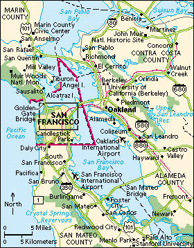 San Francisco Bay area