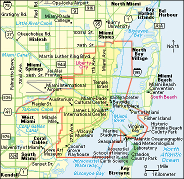 Miami: City and points of interest