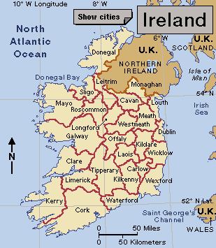 Ireland counties