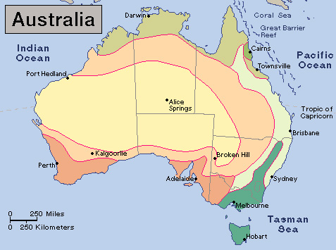 Climate in Australia