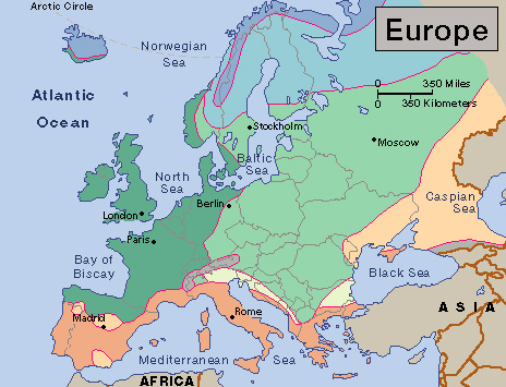 Climate in Europe