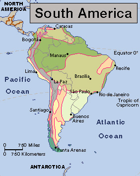 Climate in South America