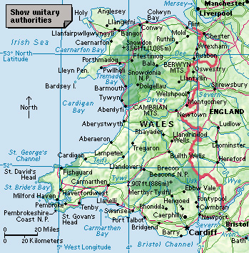 Wales cities