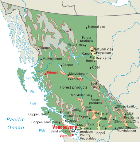 Economy in British Columbia