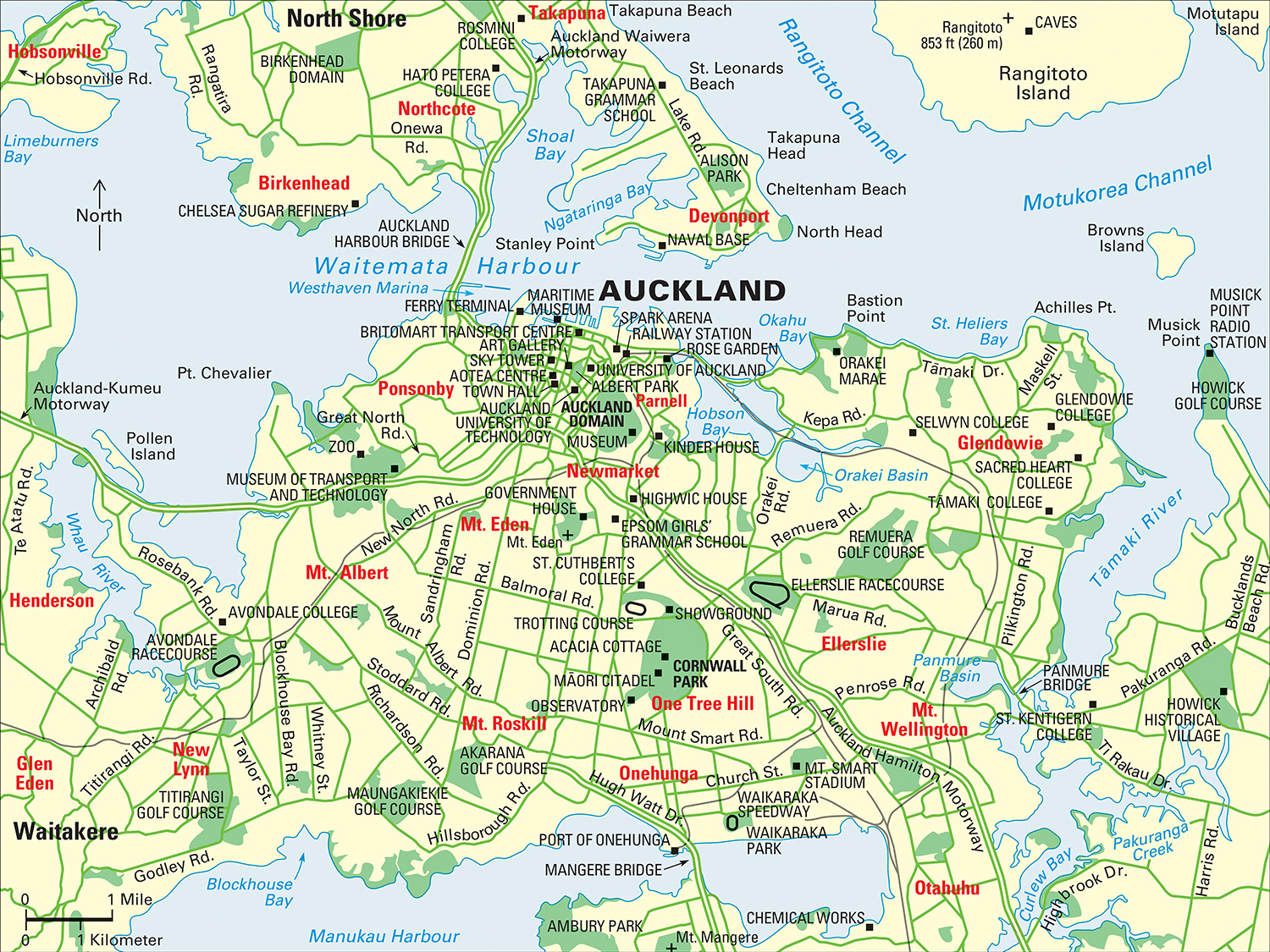 Central Auckland