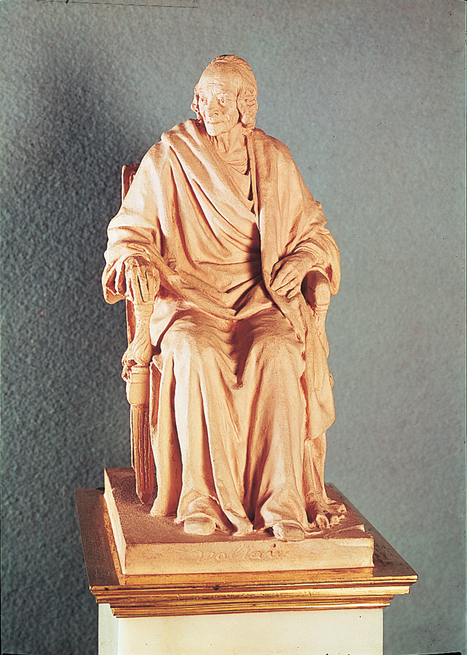 Voltaire by Jean Antoine Houdon