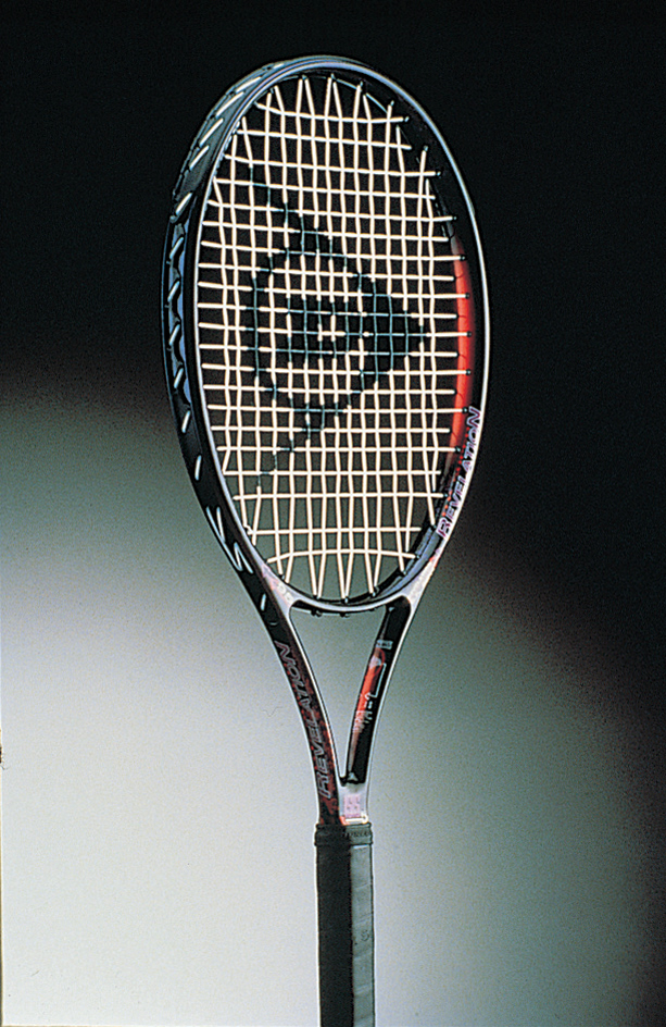 Composite tennis racket body