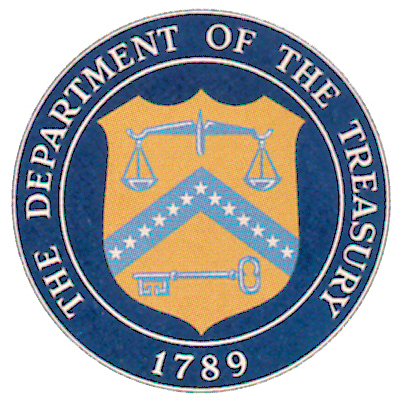 Department of the Treasury seal